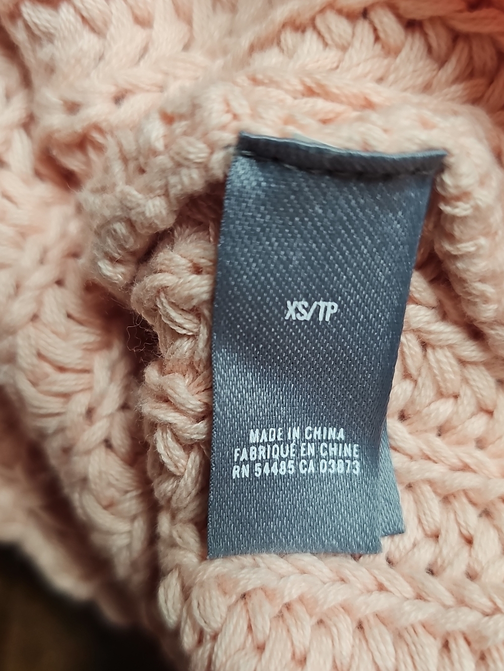 aerie Blush Pink Cropped Cable Knit Crew Sweater - Picture 6 of 6
